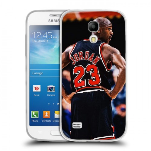 Дизайнерский пластиковый чехол для Samsung Galaxy S4 Mini  Майкл Джордан