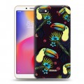 Дизайнерский пластиковый чехол для Xiaomi RedMi 6A Птицы и фрукты