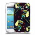 Дизайнерский пластиковый чехол для Samsung Galaxy Core Птицы и фрукты