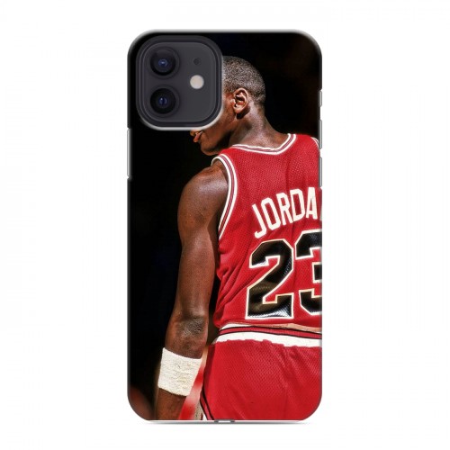 Дизайнерский силиконовый чехол для Iphone 12 Майкл Джордан