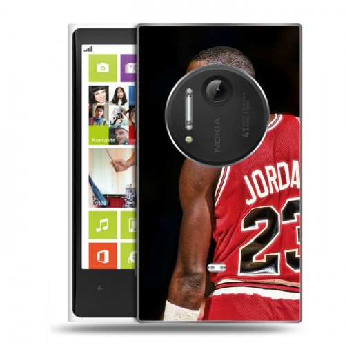 Дизайнерский пластиковый чехол для Nokia Lumia 1020 Майкл Джордан