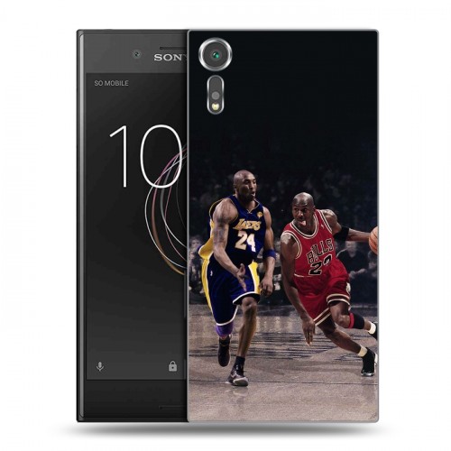 Дизайнерский пластиковый чехол для Sony Xperia XZs Майкл Джордан