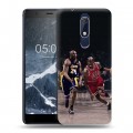 Дизайнерский пластиковый чехол для Nokia 5.1 Майкл Джордан