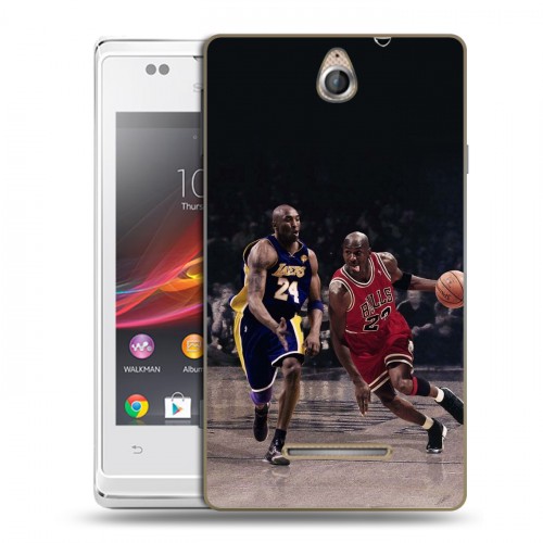 Дизайнерский пластиковый чехол для Sony Xperia E Майкл Джордан