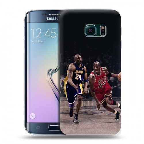 Дизайнерский силиконовый чехол для Samsung Galaxy S6 Edge Майкл Джордан