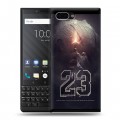 Дизайнерский пластиковый чехол для BlackBerry KEY2 Майкл Джордан