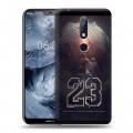 Дизайнерский пластиковый чехол для Nokia 6.1 Plus Майкл Джордан