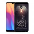 Дизайнерский силиконовый с усиленными углами чехол для Xiaomi RedMi 8A Майкл Джордан