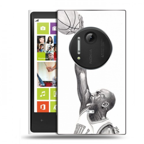 Дизайнерский пластиковый чехол для Nokia Lumia 1020 Майкл Джордан