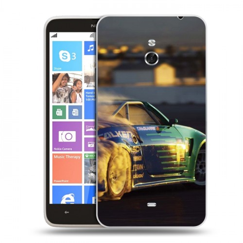 Дизайнерский пластиковый чехол для Nokia Lumia 1320 Дрифт