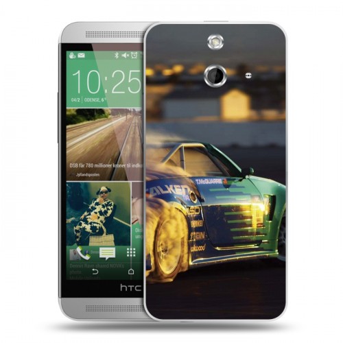 Дизайнерский пластиковый чехол для HTC One E8 Дрифт