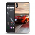 Дизайнерский пластиковый чехол для BQ Aquaris X5 Дрифт