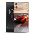 Дизайнерский пластиковый чехол для Sony Xperia XZs Дрифт