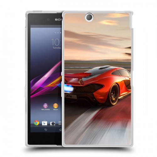 Дизайнерский пластиковый чехол для Sony Xperia Z Ultra  Дрифт