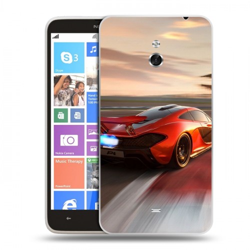 Дизайнерский пластиковый чехол для Nokia Lumia 1320 Дрифт