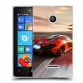 Дизайнерский пластиковый чехол для Microsoft Lumia 435 Дрифт