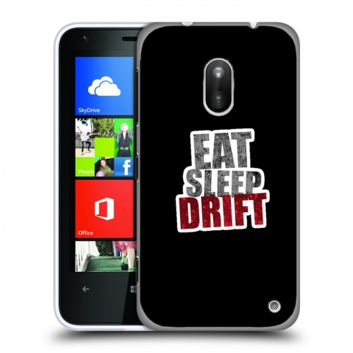 Дизайнерский силиконовый чехол для Nokia Lumia 620 Дрифт
