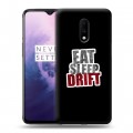 Дизайнерский пластиковый чехол для OnePlus 7 Дрифт