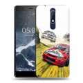 Дизайнерский пластиковый чехол для Nokia 5.1 Дрифт