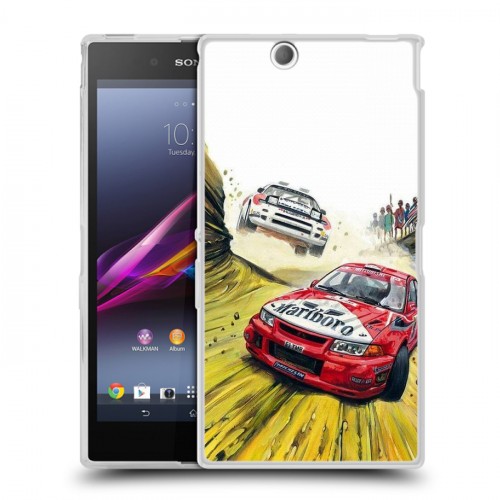 Дизайнерский пластиковый чехол для Sony Xperia Z Ultra  Дрифт