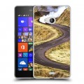 Дизайнерский пластиковый чехол для Microsoft Lumia 540 Дрифт