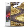 Дизайнерский пластиковый чехол для Sony Xperia E Дрифт