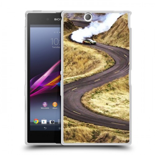 Дизайнерский пластиковый чехол для Sony Xperia Z Ultra  Дрифт