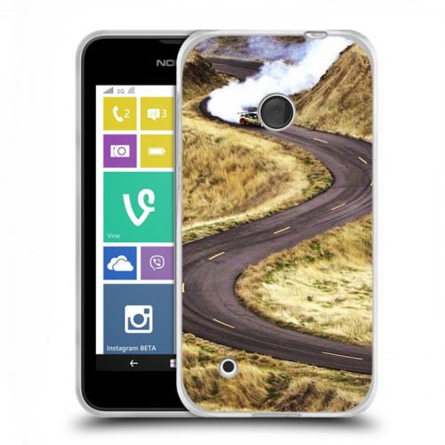 Дизайнерский пластиковый чехол для Nokia Lumia 530 Дрифт