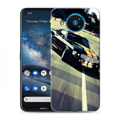 Дизайнерский силиконовый чехол для Nokia 8.3 Дрифт