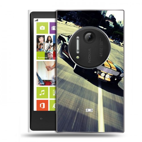 Дизайнерский пластиковый чехол для Nokia Lumia 1020 Дрифт