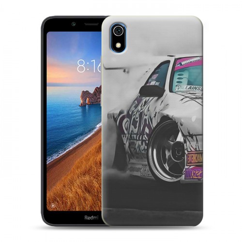 Дизайнерский силиконовый чехол для Xiaomi RedMi 7A Дрифт