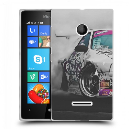 Дизайнерский пластиковый чехол для Microsoft Lumia 435 Дрифт