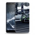 Дизайнерский пластиковый чехол для Nokia 5.1 Дрифт