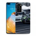 Дизайнерский пластиковый чехол для Huawei P40 Дрифт