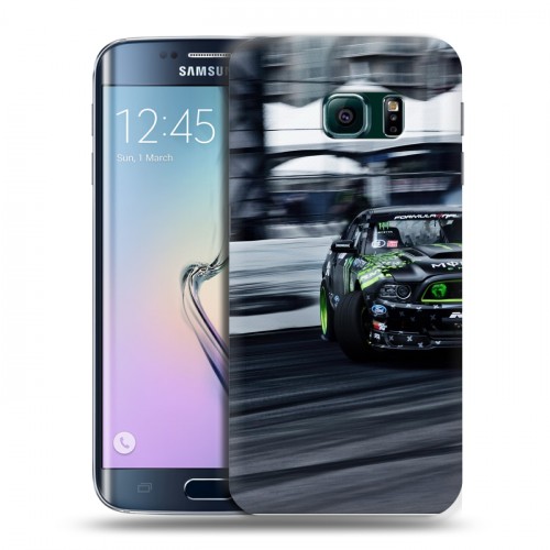 Дизайнерский пластиковый чехол для Samsung Galaxy S6 Edge Дрифт