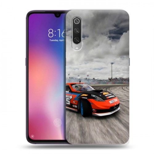 Дизайнерский силиконовый с усиленными углами чехол для Xiaomi Mi9 Дрифт