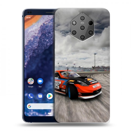 Дизайнерский силиконовый чехол для Nokia 9 PureView Дрифт