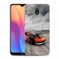 Дизайнерский силиконовый с усиленными углами чехол для Xiaomi RedMi 8A Дрифт