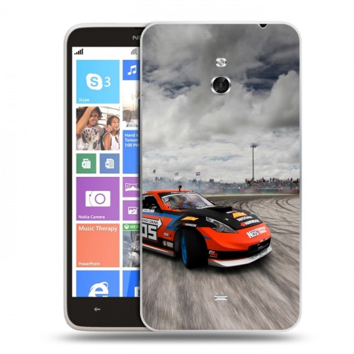 Дизайнерский пластиковый чехол для Nokia Lumia 1320 Дрифт