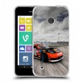 Дизайнерский пластиковый чехол для Nokia Lumia 530 Дрифт