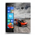 Дизайнерский пластиковый чехол для Microsoft Lumia 435 Дрифт