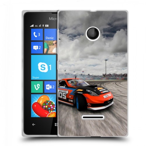 Дизайнерский пластиковый чехол для Microsoft Lumia 435 Дрифт