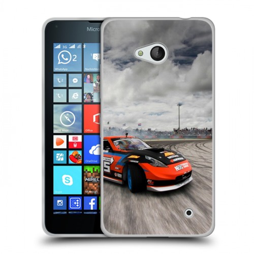 Дизайнерский пластиковый чехол для Microsoft Lumia 640 Дрифт