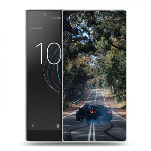 Дизайнерский пластиковый чехол для Sony Xperia L1 Дрифт