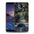 Дизайнерский пластиковый чехол для Nokia 7 Plus Дрифт