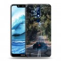 Дизайнерский пластиковый чехол для Nokia 5.1 Plus Дрифт