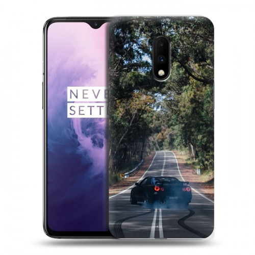 Дизайнерский пластиковый чехол для OnePlus 7 Дрифт