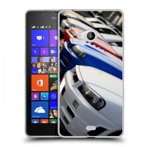 Дизайнерский пластиковый чехол для Microsoft Lumia 540 Дрифт