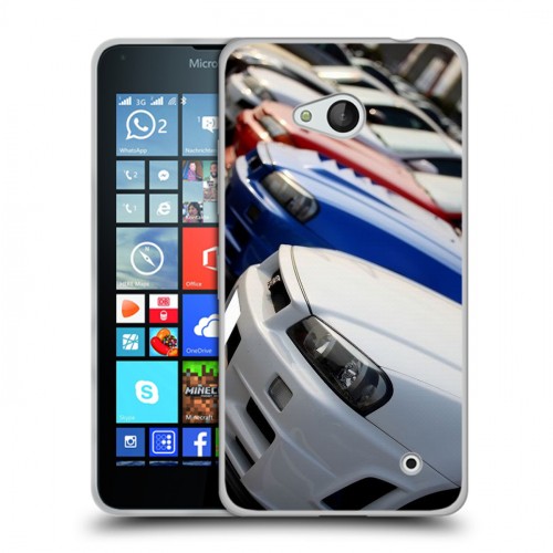 Дизайнерский пластиковый чехол для Microsoft Lumia 640 Дрифт