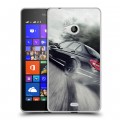 Дизайнерский пластиковый чехол для Microsoft Lumia 540 Дрифт